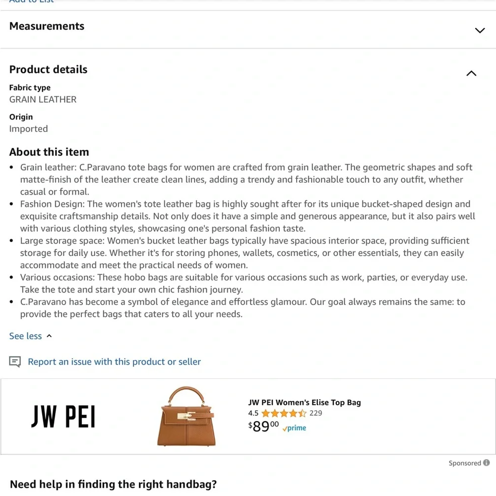 C.Paravano Peacock Purse - Picture 7 of 8